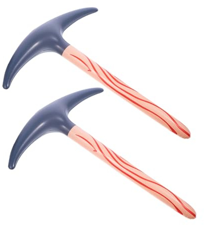 NOLITOY Piccone Gonfiabile per Feste Halloween 2 Pezzi in Pvc Giocattolo Gonfiabile per Ragazzo Ragazza Bomboniere Divertenti per Giochi e Party di Compleanno