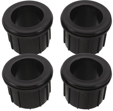 LOORGVEL Lot de 4 Bouchons pour Pied de Parasol Extérieur, Manchons Stabilisateurs Compatibles 38 et 48 Mm, Accessoires de Remplacement pour Trous Supports Parasol de Patio, Housses