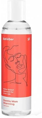 Satisfyer Men Gleitgel wärmend auf Wasserbasis | Kondomverträgliches Sex-Gel | Wasserbasiert & ölfrei | Sinnlich & stimulierend | Hohe Gleitfähigkeit | 300 ml