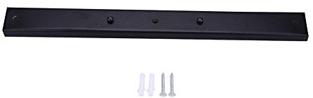 Plafonnier Plafonnier Support de plaque de fixation Base rectangulaire Forme DIY Pendentif Lampe Accessoires(Noir)