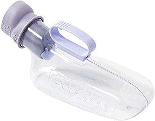 Urinflasche Mobile Urinal-Toilette für Männer/Frauen, Urinflaschen mit Deckel und Stopfen für Krankenhausreisen nach Hause Camping für ältere Männer, Männer und Frauen