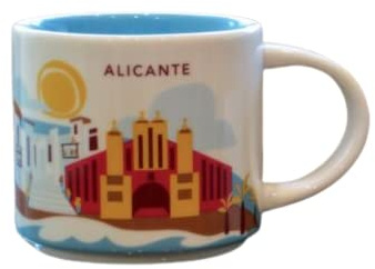 STARBUCKS Alicante Mug YAH You Are here Collection - 14 FL oz / 414 ml