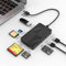 USB 3.0 Multi Card Reader for PC, XD Picture Card Reader USB Adapter with 5 Card Slots and 3 USB3.0 for SD TF CF XD MS keyboard mouse U Disk, Sony Memory Stick Pro Duo Reader Read 8 Ports Simultaneous