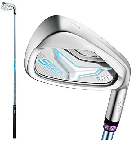 Fers de Club de Golf Junior – Fer 7# pour droitiers pour Enfants garçons Filles Hauteur 130-175 cm, Parfaits pour Les Tournois et l'école (#7,160-168cm)