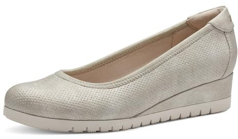 Oliver Ballerina för kvinnor, 5-22300-42 pumps, beige, 42 EU, Beige, 42 EU