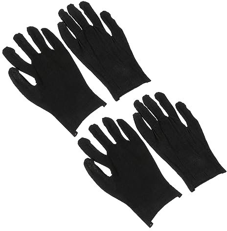 LIFKICH 24paare Schutzhandschuhe Arbeitsschutzhandschuhe Handschutzhandschuhe Baumwolle Verdickte Handschuhe Gartenarbeit Heimwerkerarbeiten Strapazierfähig Robuste Material