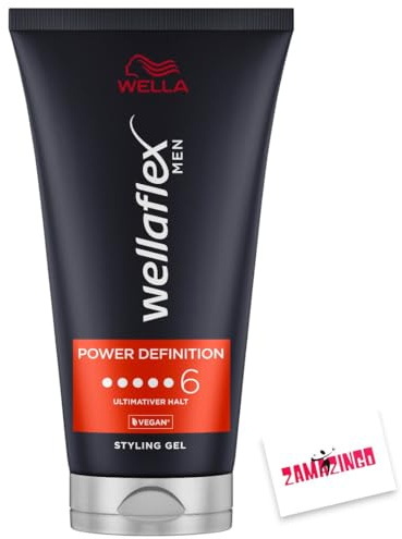 Wellaflex Styling Gel Power Definition 150ml | Haargel für ultra starken Halt (Gel Ultra Halt, 1er Pack)