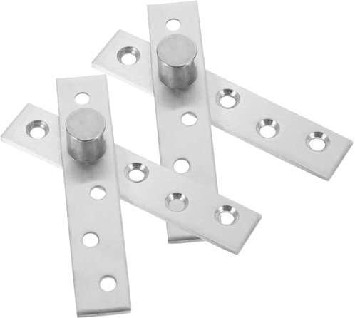 SOLUSTRE 2stücke Versteckte Türscharniere Drehbar Für Und Aluminiumtüren Und Langlebig Für Versteckte Türen Und Schranktüren
