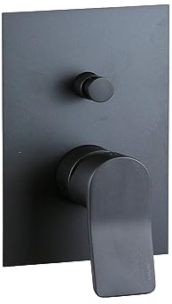PAFFONI Rubinetteria - Miscelatore Incasso Doccia con deviatore a 2 Colore Nero Opaco Tilt TI015NO - RUB11562 - Nero Opaco, 2 Uscite