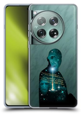 Head Case Designs Officially Licensed Harry Potter Voldemort Yew Wand Deathly Hallows XXXVIII Gel Case [Military Grade Protection] Compatible With OnePlus 12