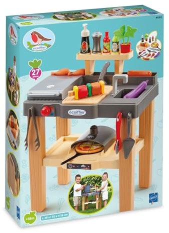 Jouets ECOIFFIER - Cuisine d'été - 4650 - Jeux DE Plein AIR pour Enfant - + 18 Mois - Fabriqué en France