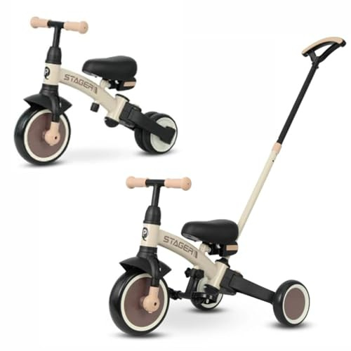 Qplay Stager 3-in-1 Dreirad Braun