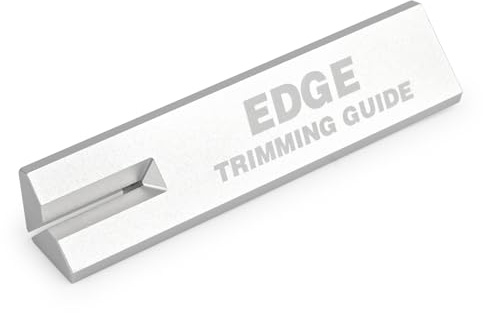 FOSHIO Aluminum Edge Trimming Guide Cutting Template Tool for Right Angle Cutting Straight, Accurate Marking and Trimming Straight Lines for Wallpaper, Vinyl Wrap, Craft Projects