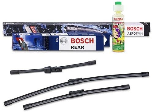 BOSCH Wischer vorne +hinten +Scheibenreiniger 31185622 | Kompatibel mit: DS 4 II, OPEL ASTRA L, ASTRA L Sports Tourer, PEUGEOT 308 III, 308 SW III, SEAT Mii, SKODA CITIGO, E-CITIGO