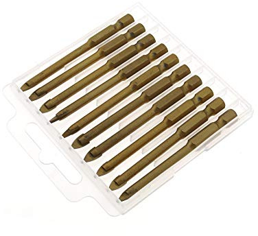 Be In Your Mind 10x Fliesenbohrer Glasbohrer Keramikbohrer 6mm Sechskant Schaft Hartmetall-Spitze