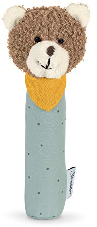 Sterntaler 3312002 Greif-Quietsche Bär Ben, Alter: 0-36 Monate, Größe: 17 cm (1er Pack)