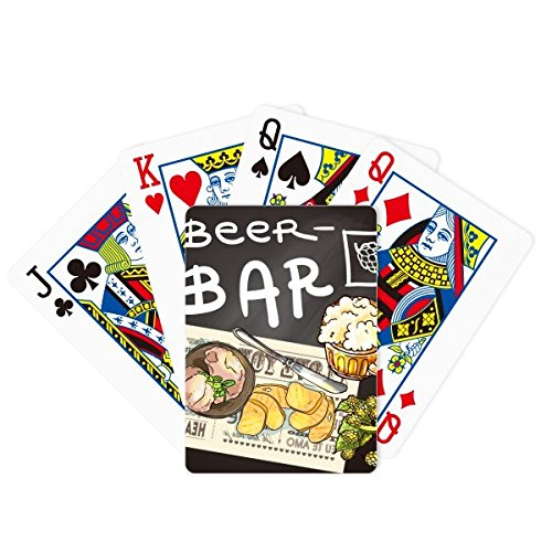 Steak Bar Frankreich Toast Bier Poker Spielmagische Karte Fun Brettspiel