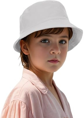 TopTie Gorro Playa Bebe, Sombrero de Sol para Niños y Niñas 3-8 Años