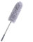Igadgitz home Spolverino Telescopico Microfibra 245 cm (96,5), Piumino Cattura Polvere, a Manico Lungo con Testa Pieghevole - Grigio