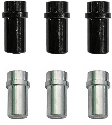 Vleant Sandstrahldüse aus Eisen (Innendurchmesser 5 mm + 6 mm), Sandstrahldüsenkopf für tragbare Sandstrahlpistole, 6 Stück