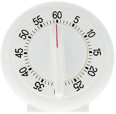 UTHCLO Circle Countdown Timer for Kitchen Mechanical Manual Timer Timing Function for Home Use