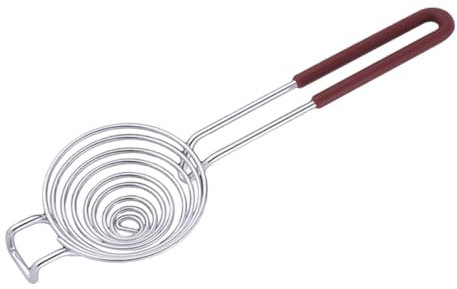 Amosfun Stainless Steel Egg Separator Egg Yolk Strainer Divider Yolk Separator