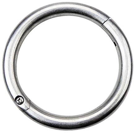 KITANDOVE Nasenring aus Edelstahl für Vieh Traktionswerkzeug Nasenstecker Nasenring Nasenstecker Sterlingsilber