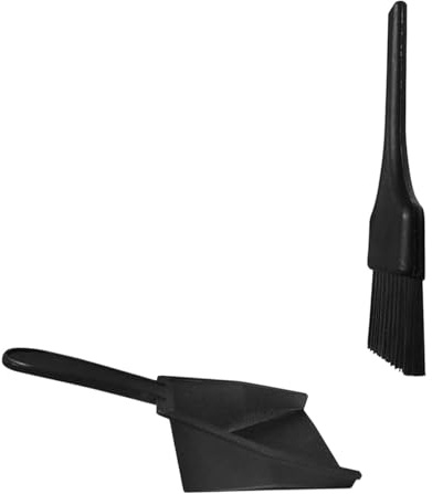 Harilla Ensemble mini pelle et balayette Accessoires de jeu de palets Pratique Multifonction Facile à manipuler Brosse de nettoyage de table Outils de