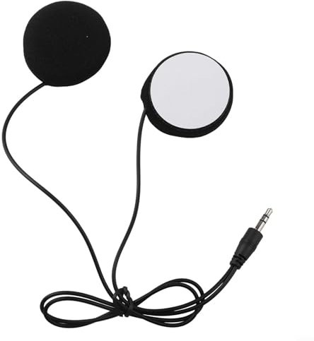 ZiStarlilife Cardo Edge Ensemble de microphones pour casque de moto, compatible avec le système d'interphone BT Options d'installation flexibles pour casque Transmission audio claire (A)