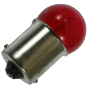 cyclingcolors 1x glühbirne 12V 21W BA15S rot motorrad moped roller auto