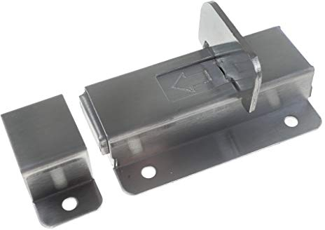 Edelstahl Türriegel Bolzenriegel Schubriegel Riegel Toilettenriegel Türbeschlag