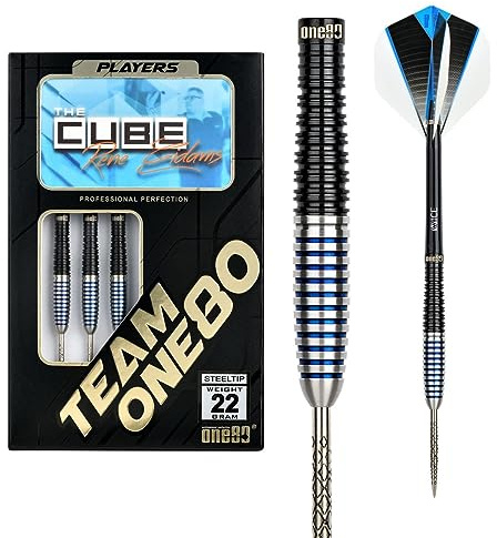 ONE80 Steel Dart Rene Eidams 90% Tungsten V3 Generation 3 Steeltip Dart Steeldart