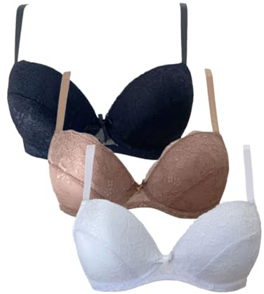 Coconuda Confezione da 3 Reggiseni Gardenia Assortito 4