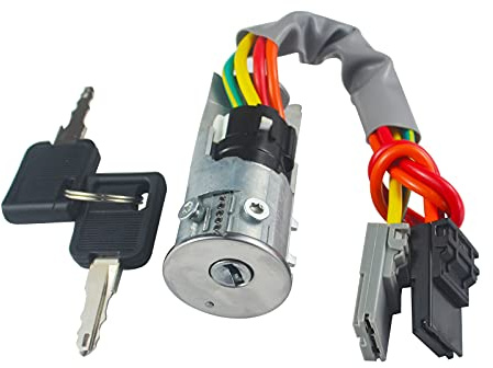 FanPaYY Interruptor de Barril de Bloqueo de Encendido con 2 llaves Aptas 7701203147 Para Nissan Primastar Opel Vivaro Renault Trafic Vauxhall Vivaro 7701038365 7700765533