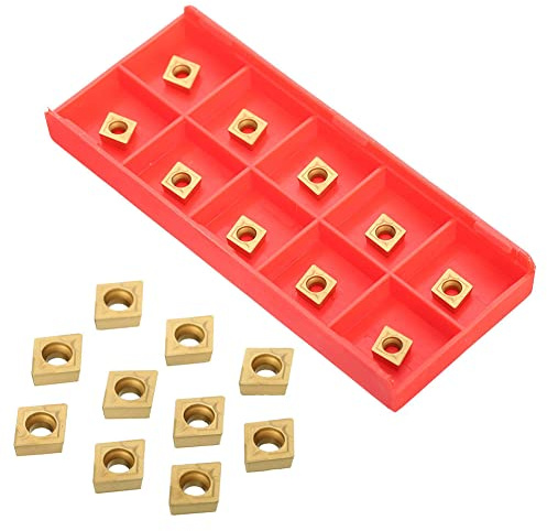 10PCS CCMT060204 CCMT21.51 Inserti in carburo per tornio portautensili