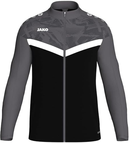 JAKO Polyesterjacka för män, ikonisk sportjacka