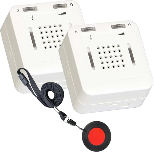ELDAT: Mobile Hausnotruf Systeme mit Funk-Notrufsender(n) für die häusliche Pflege - Senioren Sicherheitspaket 6 mit 2X RCP25 und RT27