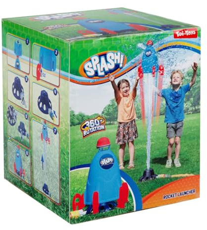 Water Sprinkler Rocket Water Feature Garden Fun