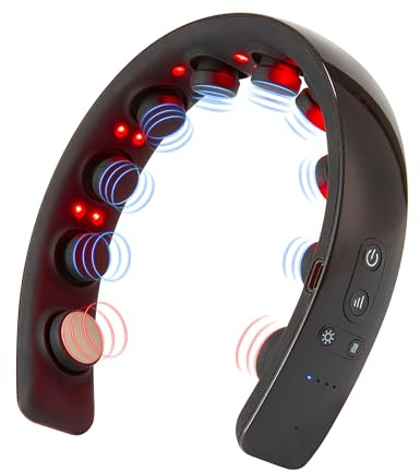 Laser Haartherapiegerät Haarband zur Haartherapie des Haarwachstums Lasertherapie und Förderung Haarwuchstums gegen Haarausfall für Haarwuchs Kopfmassagegerät Massagegerät (Blau)