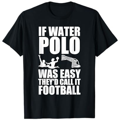 Cool Water Polo Deportes Amante De Los Hombres Mujeres Camiseta