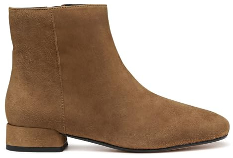 Geox D Dhyalma, Stivale alla Caviglia Donna, Fango, 38 EU