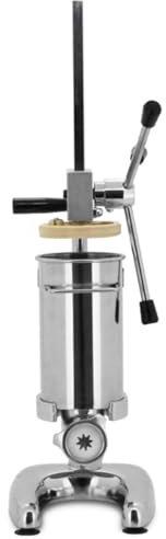 Macchina commerciale per Churros in acciaio inossidabile con 5 stampi Creatore spagnolo verticale per Churrera per ristorante e uso domestico Attrezzatura per snack friggitrice manuale capacità 2L
