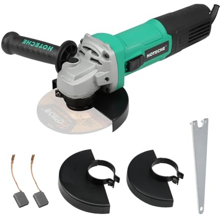 Hoteche Amoladora angular 1200W 115/125MM - 3000-11000rpm inactivo, embalaje de colores