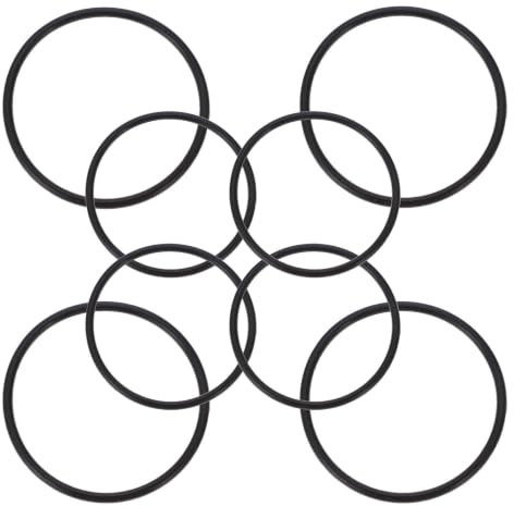 minkissy Bande Silicone Noire pour Support de Chronomètre Vélo, Fixateur Léger et Résistant pour Base de Montre, pour Routes Accidentées, Lot de 8 Pièces