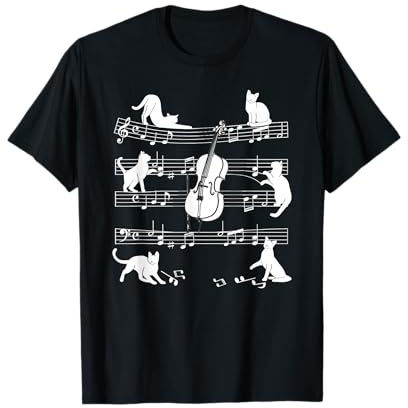Violoncelle pour chat qui aime les chats T-Shirt
