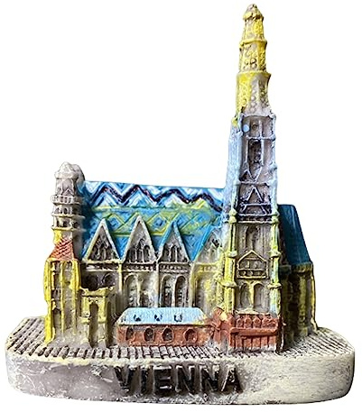 Stephansdom Wien Österreich Kühlschrankmagnet Reise Souvenir 3D Kühlschrank Dekoration Magnetaufkleber Basteln Kollektion