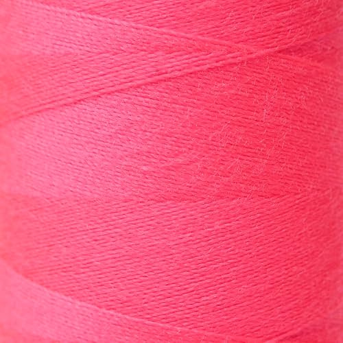 Moon Thread M0564 Nähgarn aus Polyester, fluoreszierend, Rosa, 1000 m