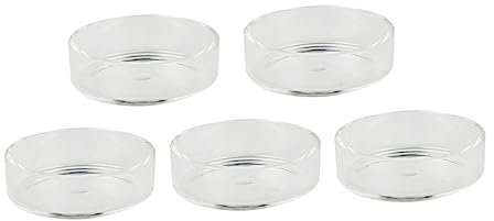 BESPORTBLE Garnelenfutterbecken 5 Stück Rund Futternapf Für Garnelenaquarium Elegante Garnelenschale Zur Dekoration Von Aquarien