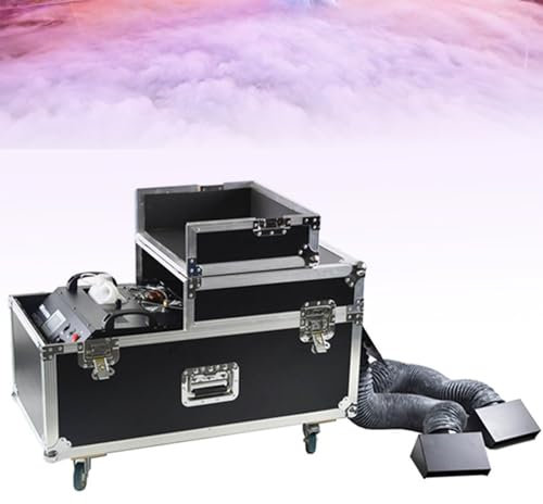 PLABNK 2000W Water Mist Machine, Dry Ice Effectwith Water Tank,Stage Atmosphere Equipment DJ Party Performance,party Water Mist Machine Stage Fog Machine