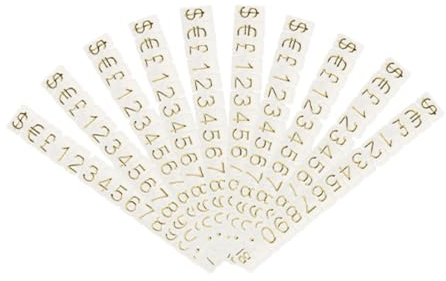SHINEOFI Preisschilder Für Schmuck Kleine Verkaufspreisanzeigewürfel Aus Hochwertigem Zerlegbar Und Zusammenbaubar Für Theken Und Einzelhandelsgeschäfte